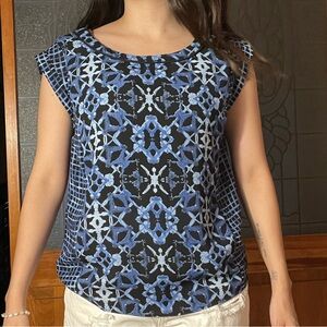 BLUE PRINT TOP FOREVER21